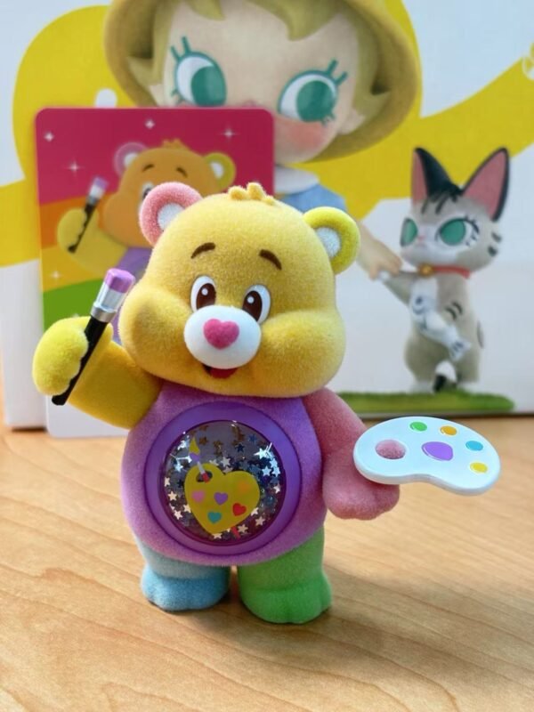 Work Of Heart Bear Keychain